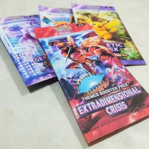 Pack de poche du JCC Pokémon - Tous les packs contiennent 2 cartes spéciales garanties ! - Packs de cartes Pokémon personnalisés