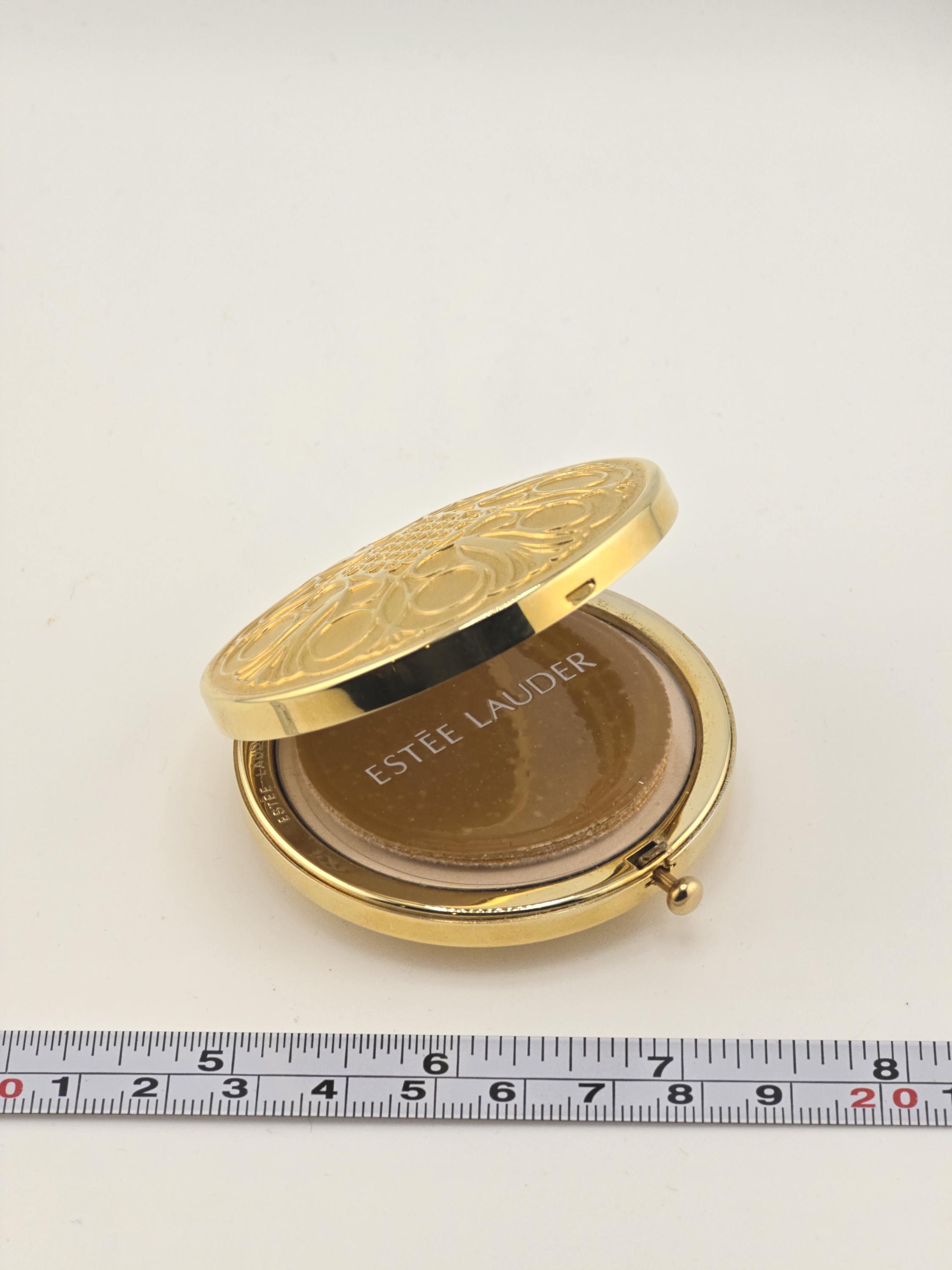 ヴィンテージ エスティ ローダー パウダー コンパクト2004 ヌーボー シック Vintage Estee Lauder Solid Perfume Powder Compact 