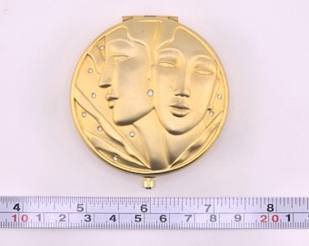 Vintage Estee Lauder Gemini Zodiac Compact