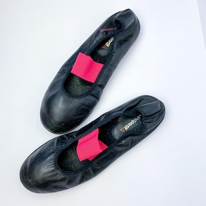 Archive 2000s Le Coq Sportif leather ballet flats