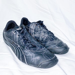 靴 00s archive PUMA futurecat leather shoes Puma Future Cat - Etsy