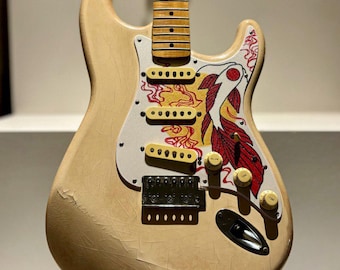 Koi fish Fender Stratocaster Pickguard