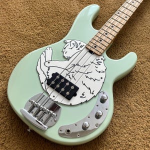 Stingray Bass Cat Pickguard