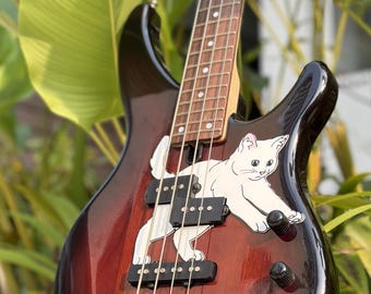 Yamaha TRBX174 Bass Cat Pickguard