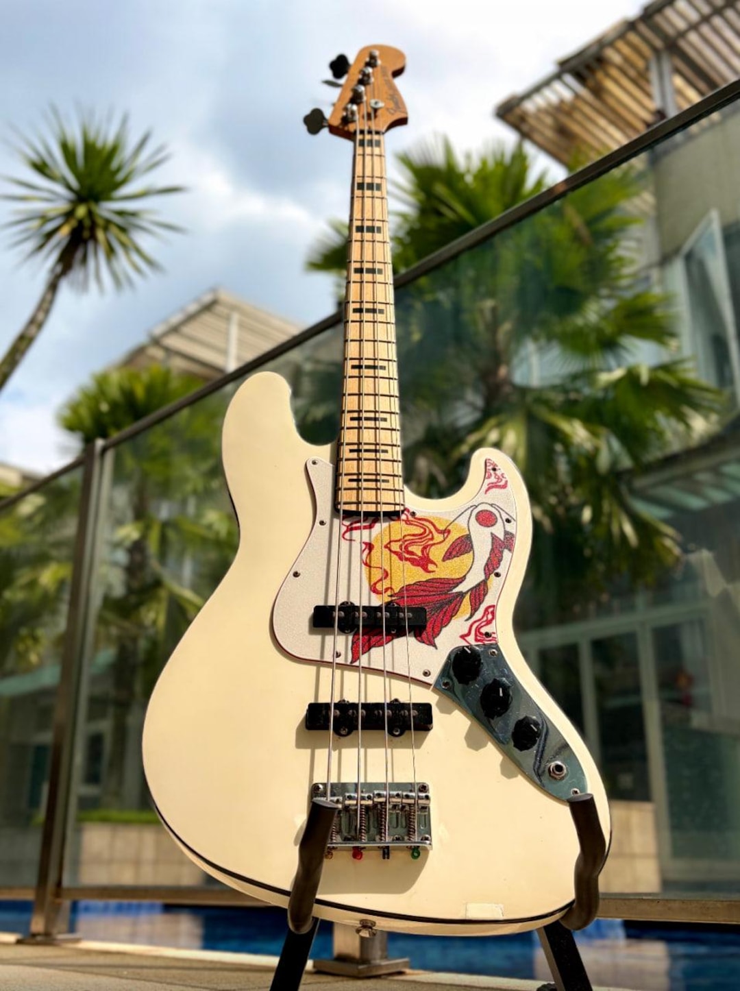 Koi Fish Fender Jazz Bass Pickguard - Etsy