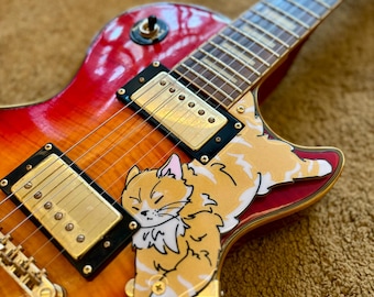 ホビー・楽器・アート respect レスポール キャット ピックガード「Les Paw」｜エピフォンの楽しい