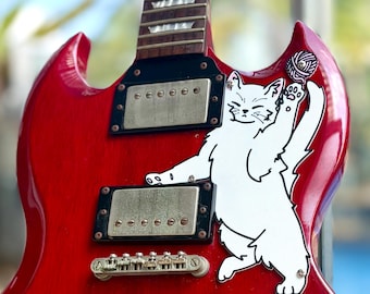 SG Guitar Pickguard | Fun Animal Design for Epiphone SG PRO
