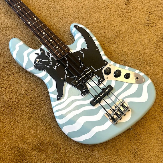 Cat Jazz Bass Pickguard - Etsy Canada