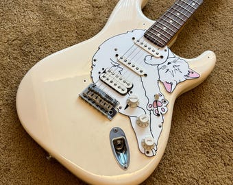 Stratocaster Cat Pickguard, Stratocatster