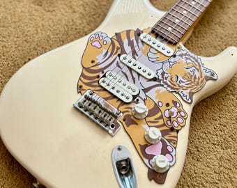 Stratocaster Tiger Pickguard