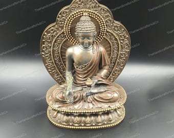 Resin Buddha Statue | 31 cm Meditativer Altar Dekor