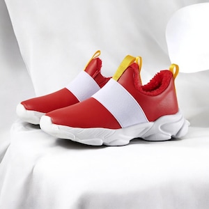 Sonic Shoes Winter For Boy, Kids Go Fast Sonic, Red Sonic Shoes For Kids Boys Girls, Cartoon Anime Sonic Shoes