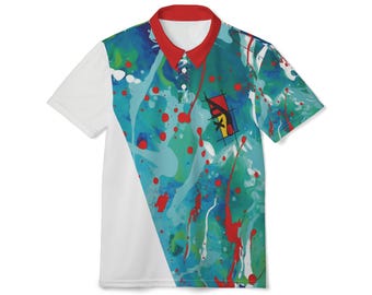 Polo Shirt | "Abstractions" Collection by Pux