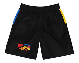 Men's Jogger Shorts | Pux "De Stijl" collection - black