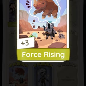 Force riseing - set 17-5 étoiles - album de guerre des étoiles Mon_opoly go-1 x [lire la description]