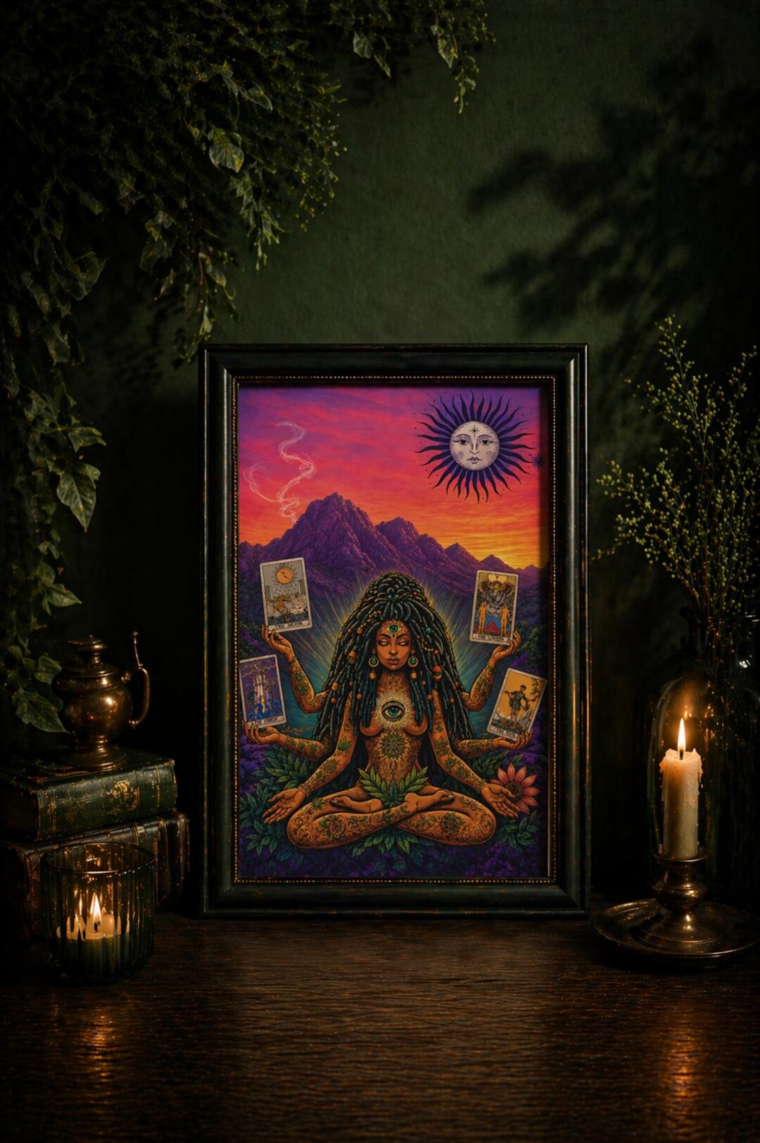 Li Katayan Katyayan Guidance Goddess | Hindu Goddess of the Sixth Day – Digital ...