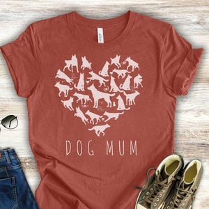 Dog mum t shirt, Dog Lover Tshirt, Cute Dog T shirt, gift for mum, mothers day gift, dog mum tee, Gift For Dog Lover, Funny Dog T-shirt