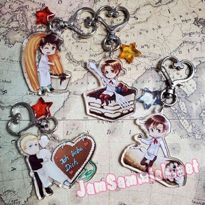 CLEARANCE 2" APH National Sweets Acrylic Charms