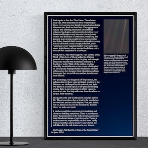 Pale Blue Dot - Poster