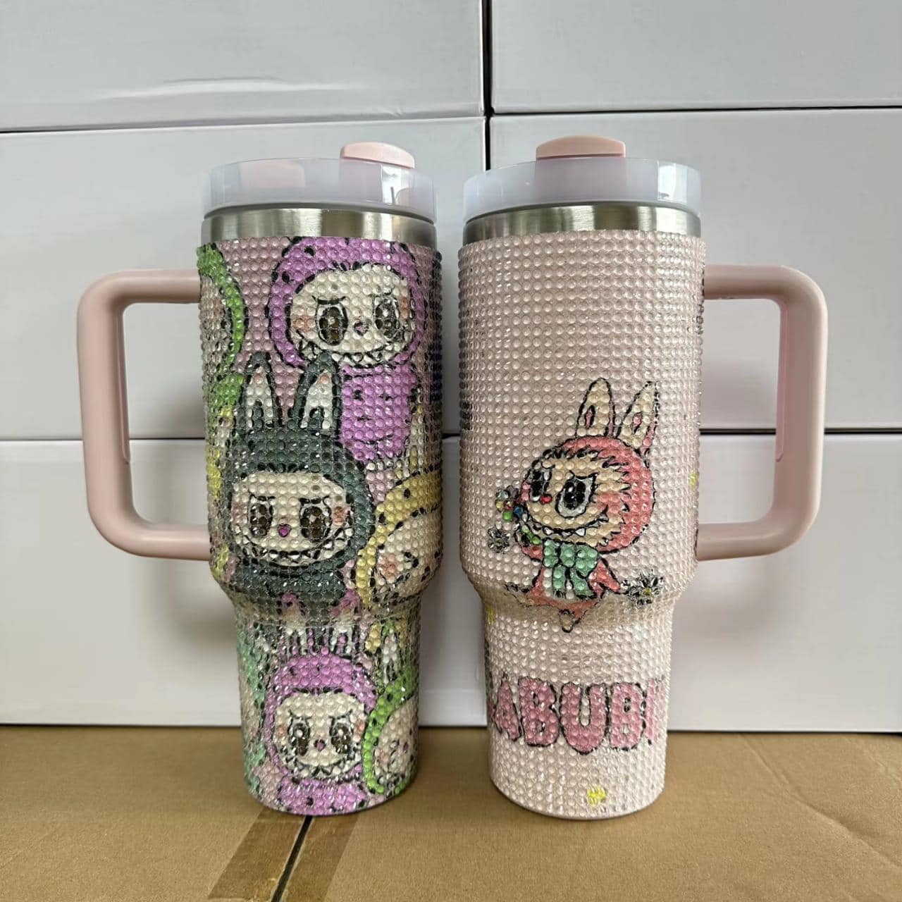 Rhinestone Labubu Tumbler