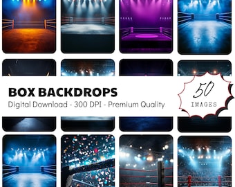 Bilder zum Thema Boxstadien für Sportfotohintergründe mit digitalen Kulissen | Sport-Hintergründe