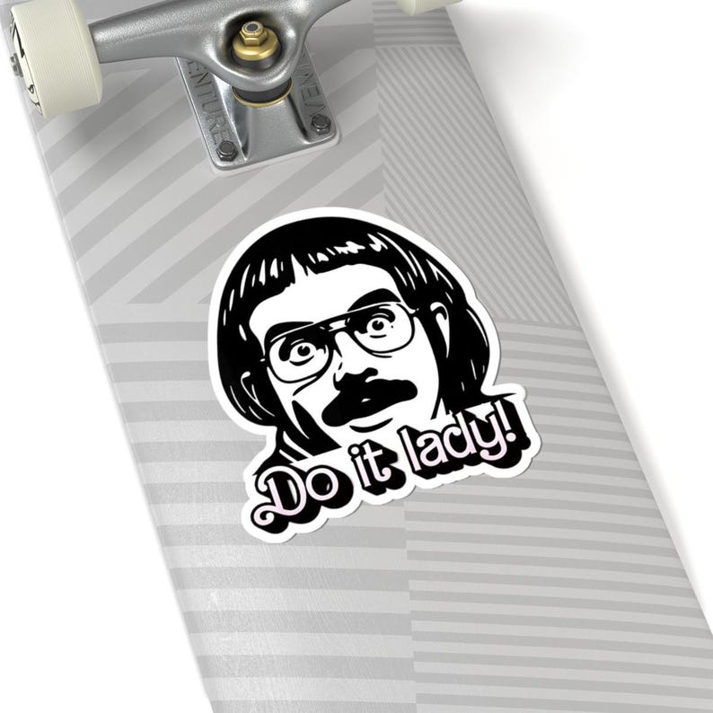 Chit Do It Lady Sticker, Viral Tiktok Quote Sticker, Funny Waterproof ...
