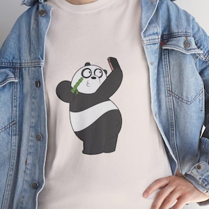 Cute We Bare Bears Tee, Funny Animal Lover Gift, Unisex Shirt, Heavy Cotton Top, Bear Lover Tee, Cartoon Character Shirt