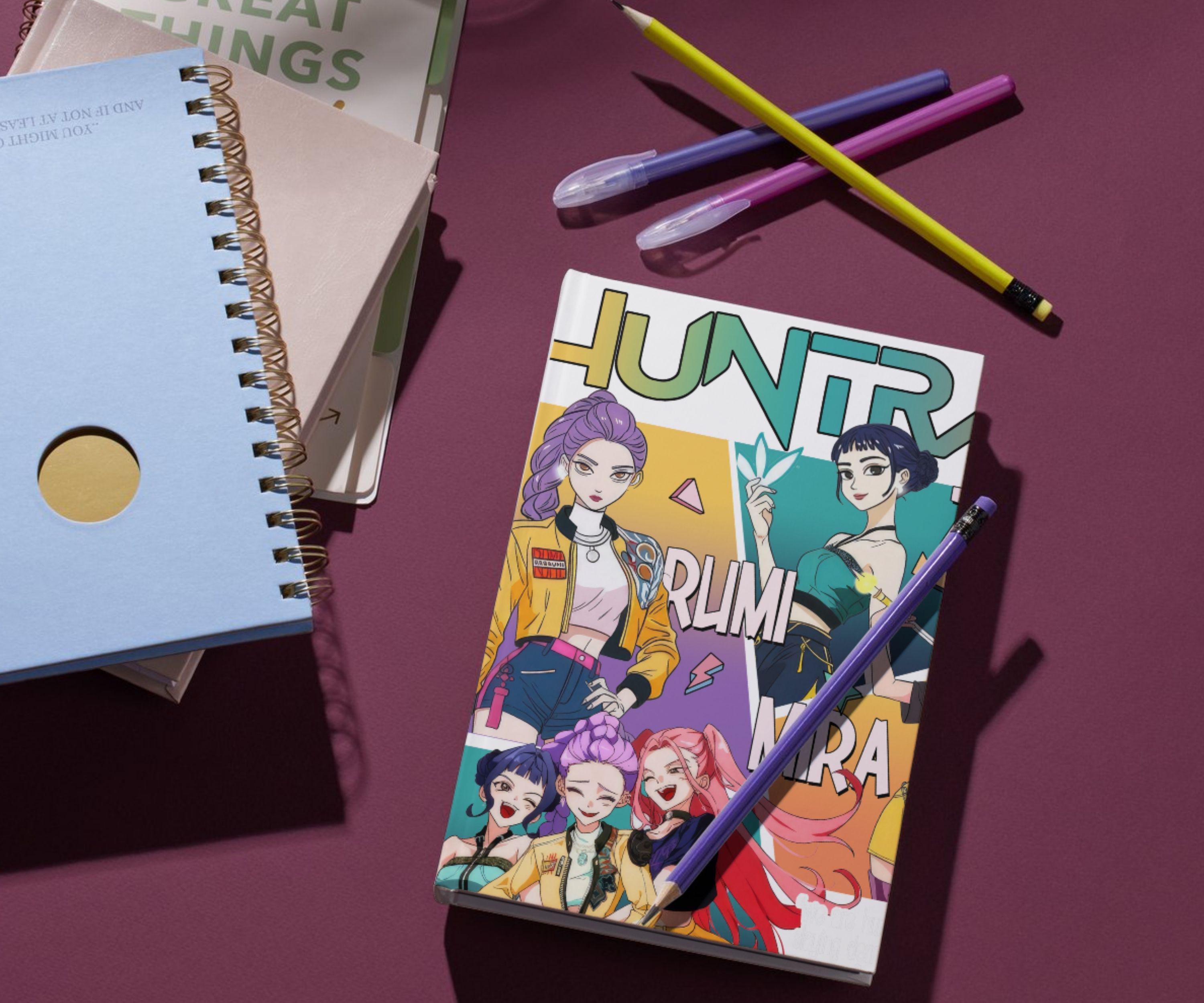 Buy Kpop Anime Girl Group PNG: Huntrix Fan Merch Design (digital ...