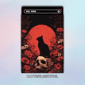 Skull Card Sleeves - Etsy