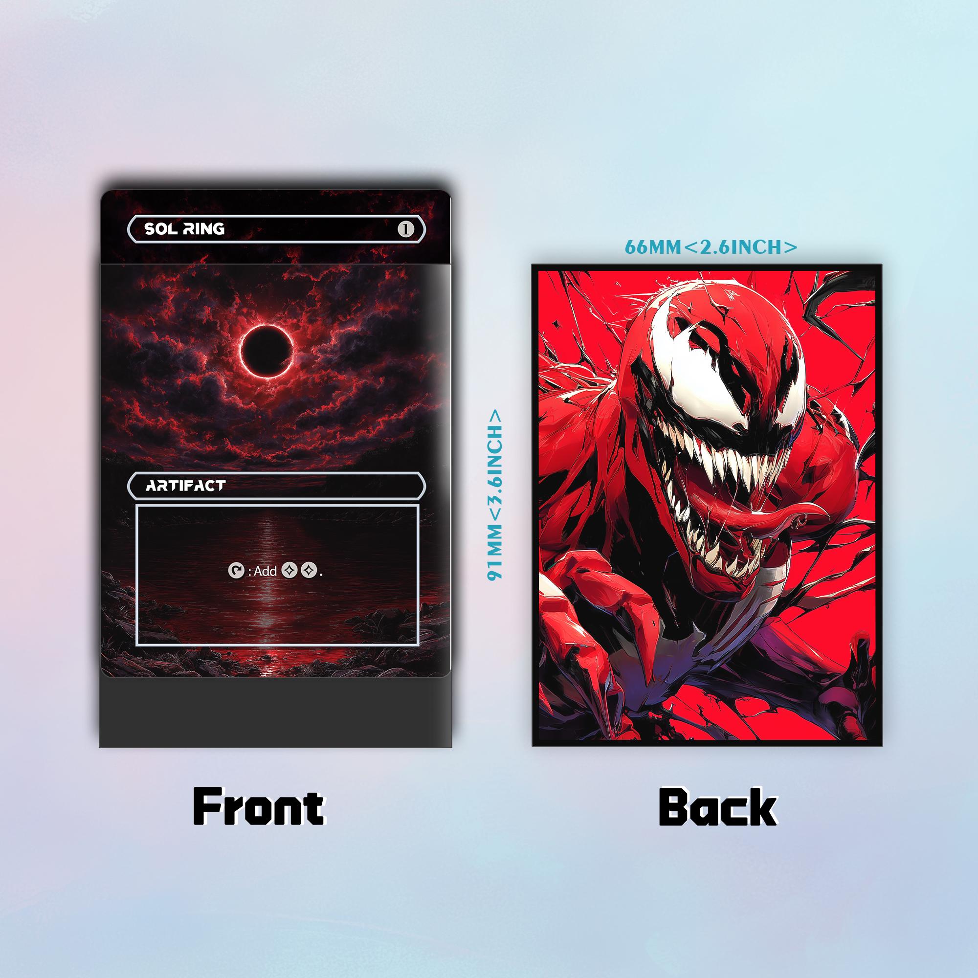 venom card sleeves Legendary: Marvel These high Mtg Venom Sleeves - Etsy