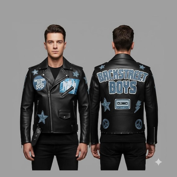 Backstreet Boys Jacket Leather Jacket Backstreet Boys Gift