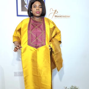 African Kaftan, Bubu, Nigerian, Holiday Dress, Multicolored, Ankara Print, Rich Aunty vibes, Boubou, Cotton, Ladies and Women Dresses.