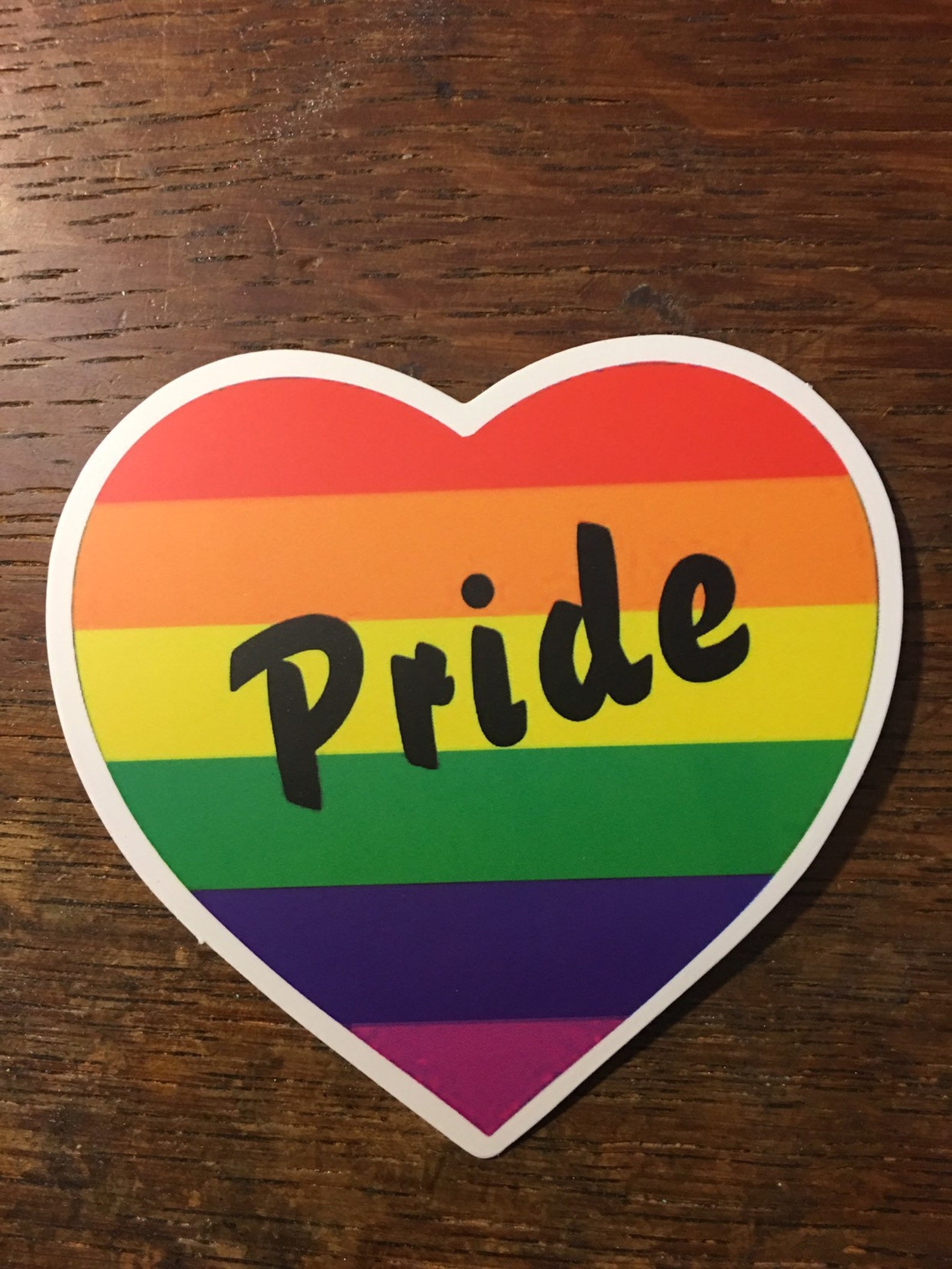 Pride LGBT LGBTQ Rainbow Stickers Proud Pride Day set 4 Etsy