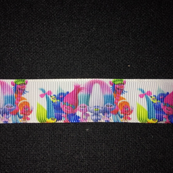 7//8/" 22mm BLACK DRAGON AND BOY CARTOON PRINTED GROSGRAIN RIBBON//5YARDS//DIY