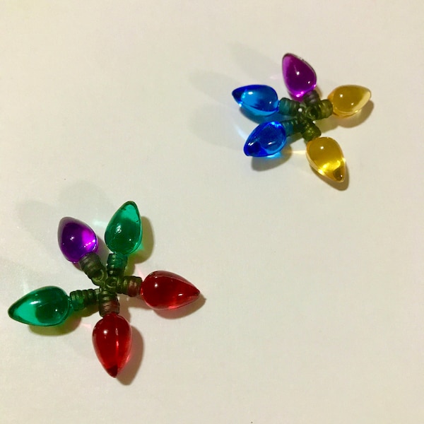 Miniature Christmas Buttons Etsy