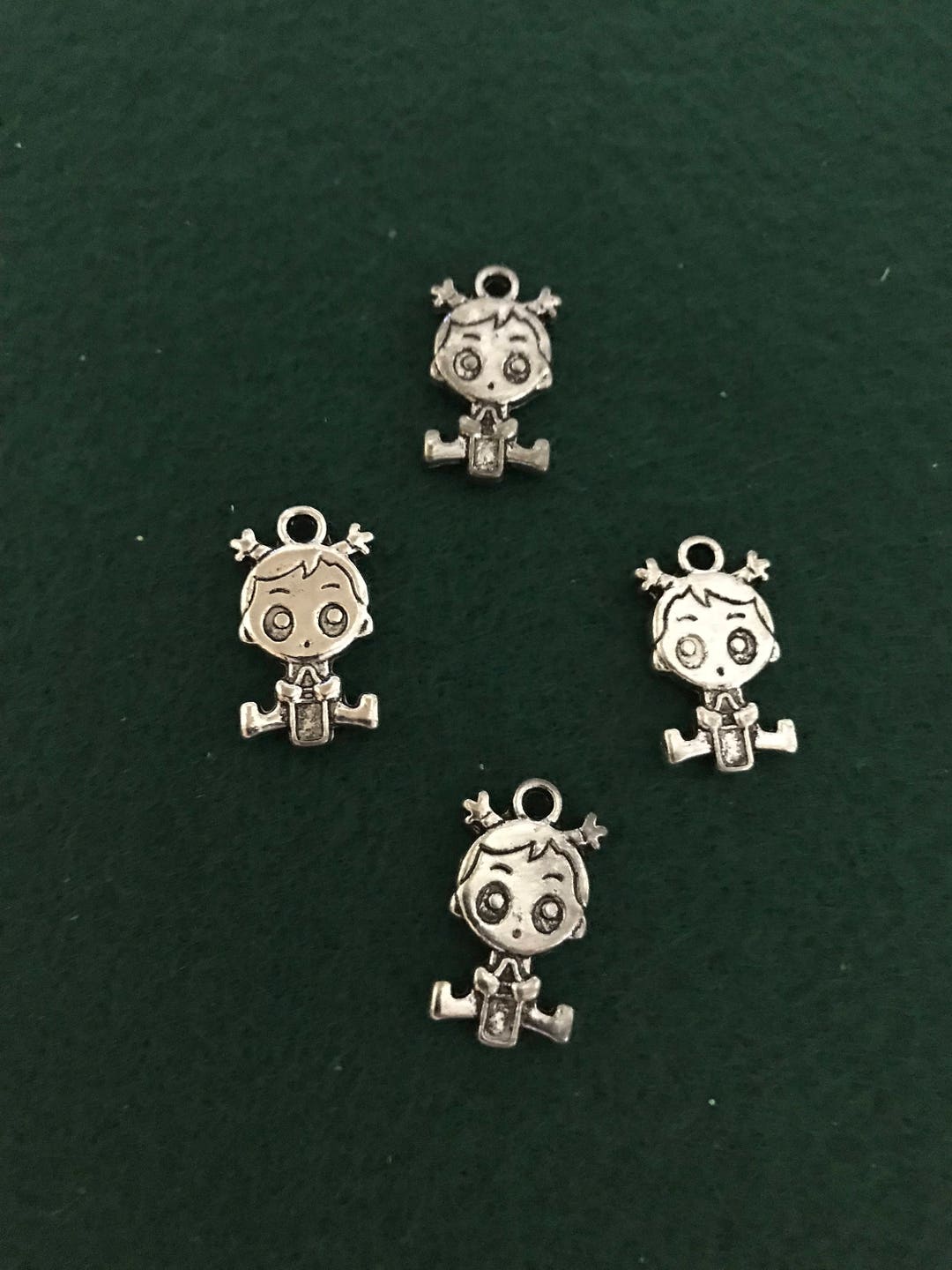 Baby Girl Boy Charm/ Baby Girl Boy Baby Shower/earring Drop Etsy