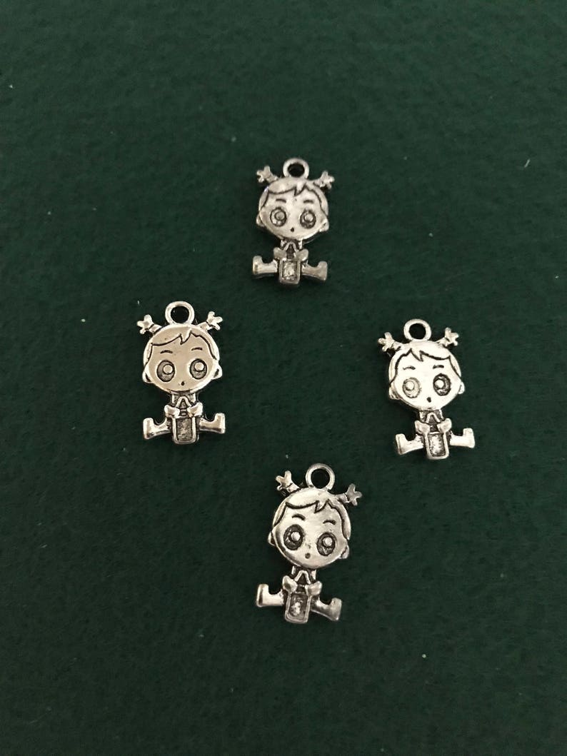 Baby Girl Boy Charm/ Baby Girl Boy Baby Shower/earring Drop Etsy