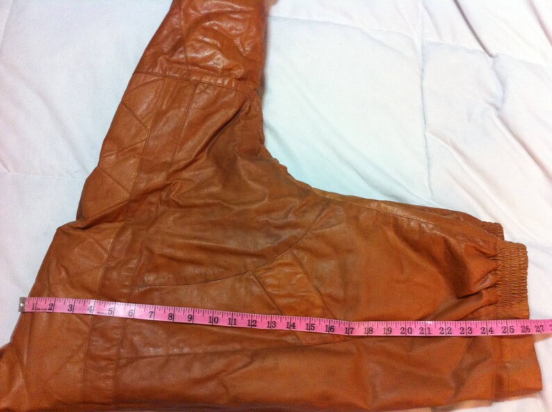 Caramel Mens Genuine Leather Jacket/vintage Leather Rustic Etsy