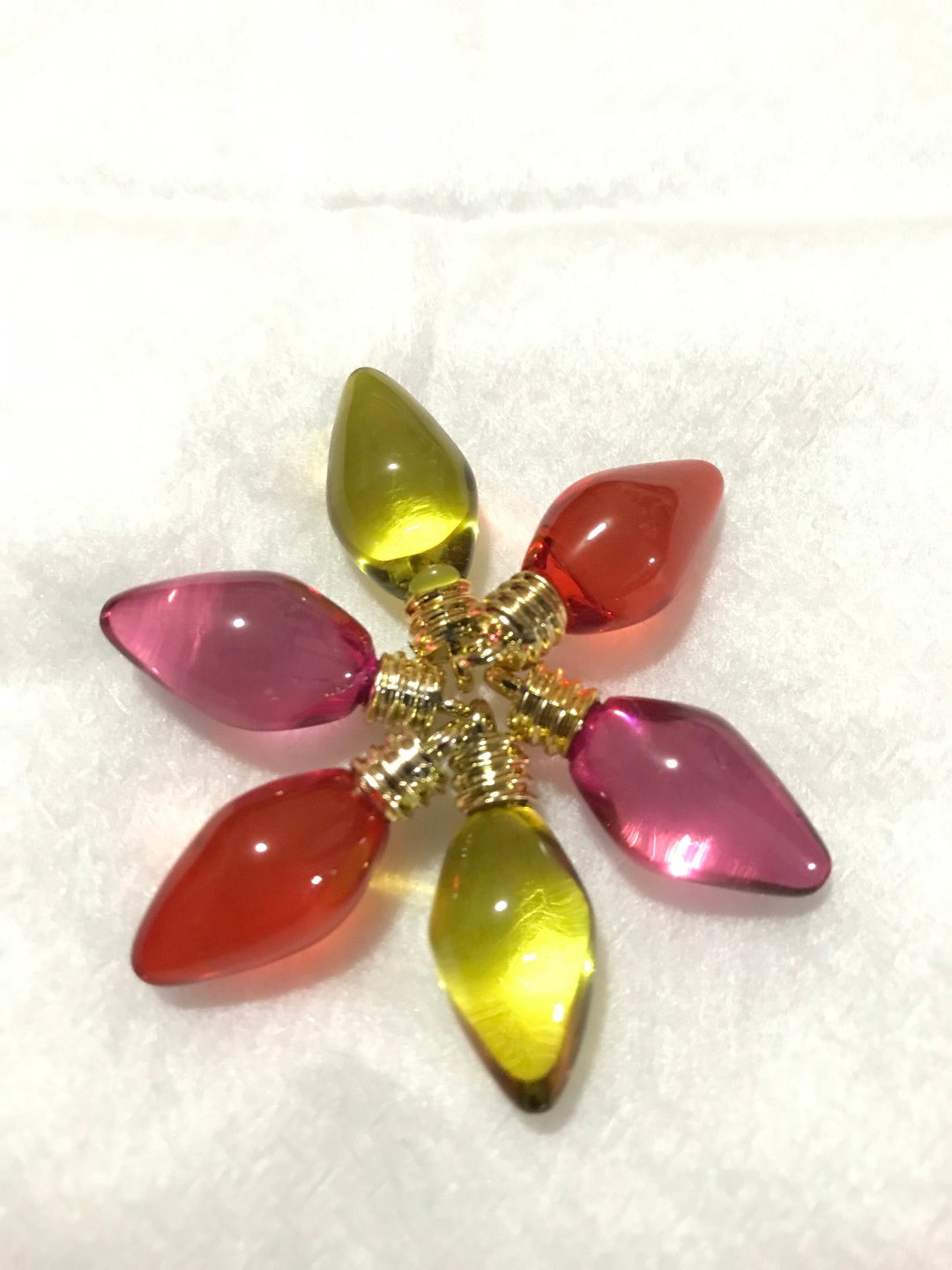 Christmas Light Buttons Plastic Novelty Buttons/light Bulb Buttons/diy