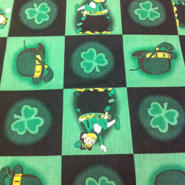 Irish Spirit Cotton Fabric/ Sewing Craft Supplies/Apparel Fabric/ Quilt 100% Cotton Fabric/Home Decor