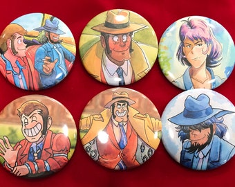 Lupin Button Set