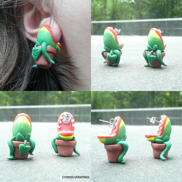 Audrey 2 Earrings Little Shop of Horrors