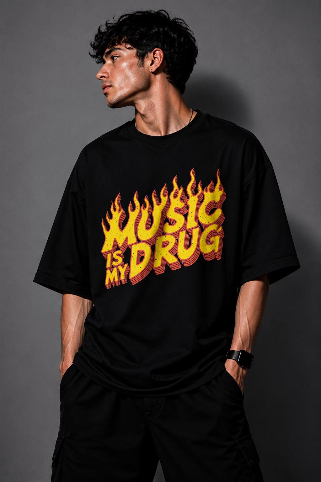 Music is my drug t shirt - Etsy 日本