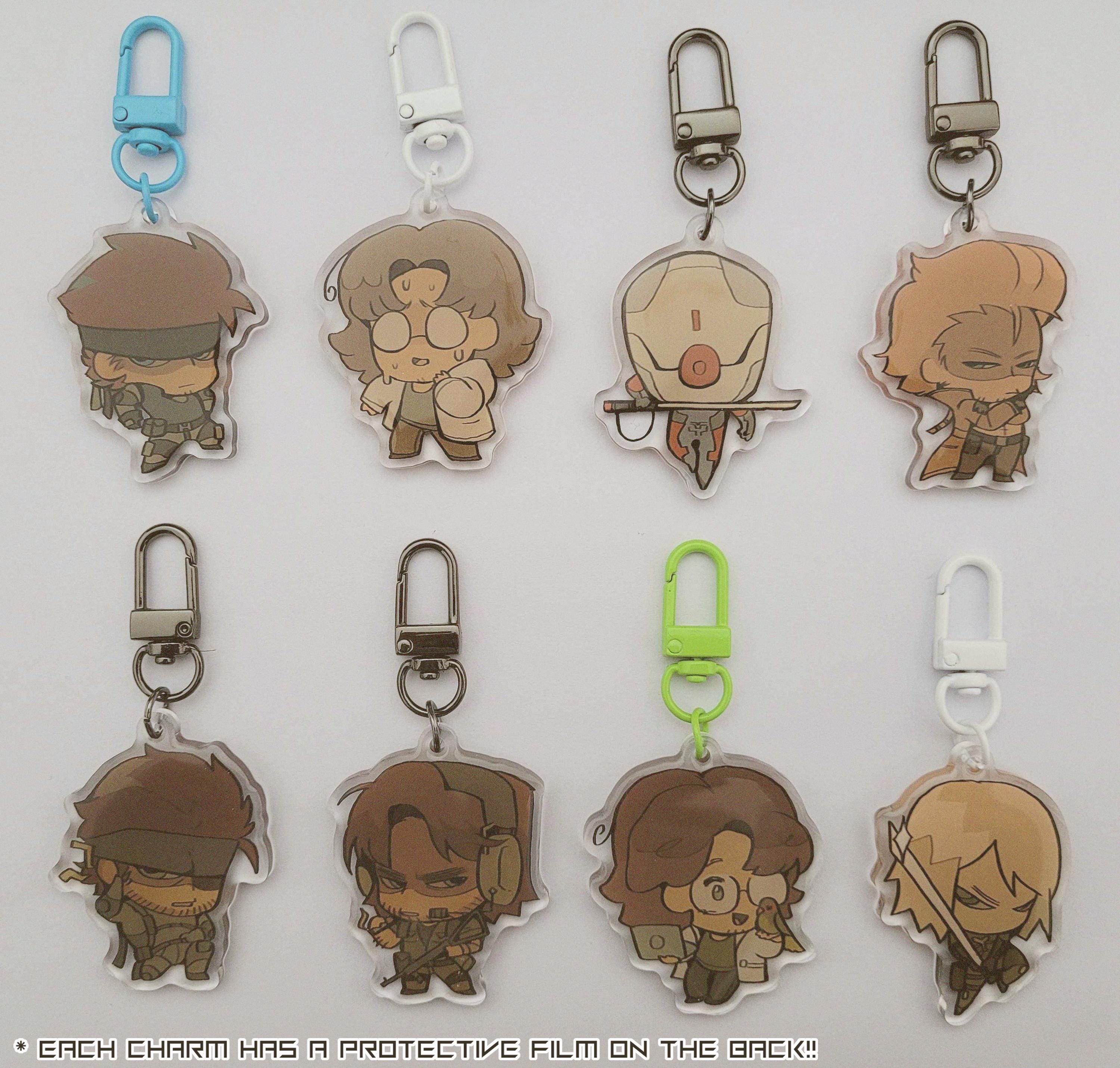 Metal Gear Solid - 2 Inch Epoxy Keychains - Etsy Australia