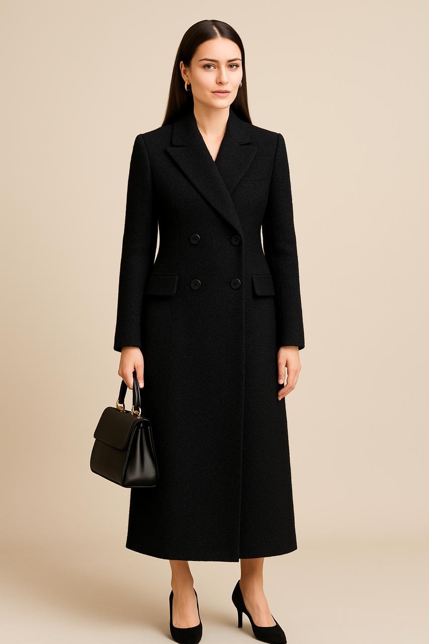black dress coat for funeral Black Funeral Coat