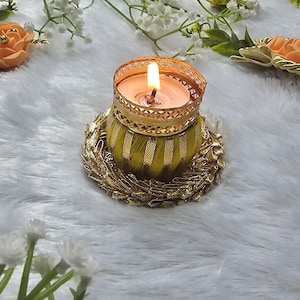 LOT OF 100 Tea Light Holder Wedding Favor Return Gift For Guests Diwali Diyas Pooja Lighting Candles Decorative Candle Holder