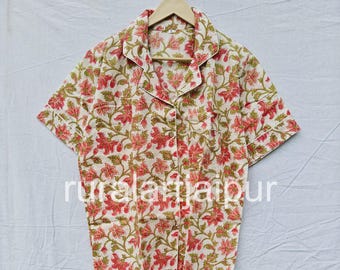 New Cotton Short Pajama Set, Sleepwear, Nightwear, Night Suit, Bridal Pajama, Gift For Her