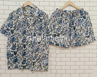 Cotton Short Pajama Set: Bachelorette Party Sleepwear