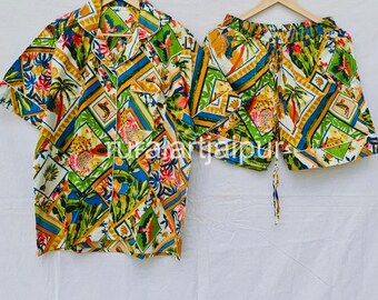 Cotton Bridal Party Pajama Set: Bridesmaid Loungewear