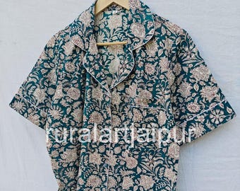 Cotton Bridesmaid Pajama Short Set: Bridal Party Gift